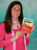 Judith Quick mit Buch No Worries - Australienreise mit Kind