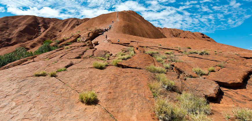 Uluru, der heilige Berg in Australien