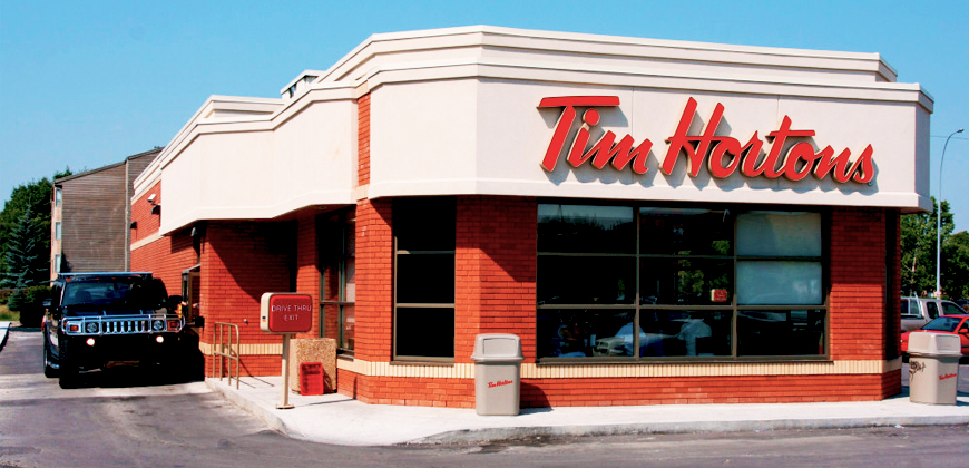 Fast Food bei Tim Horton